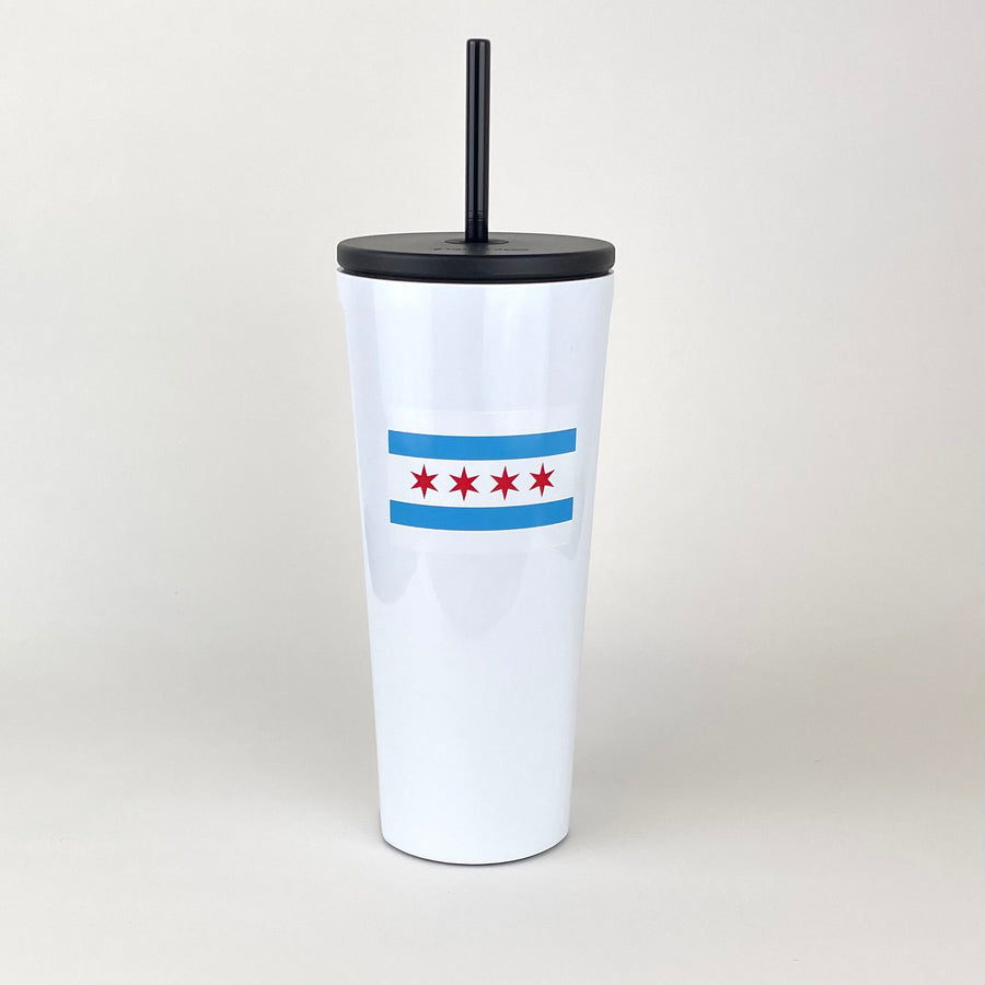Chicago Flag Cold Cup