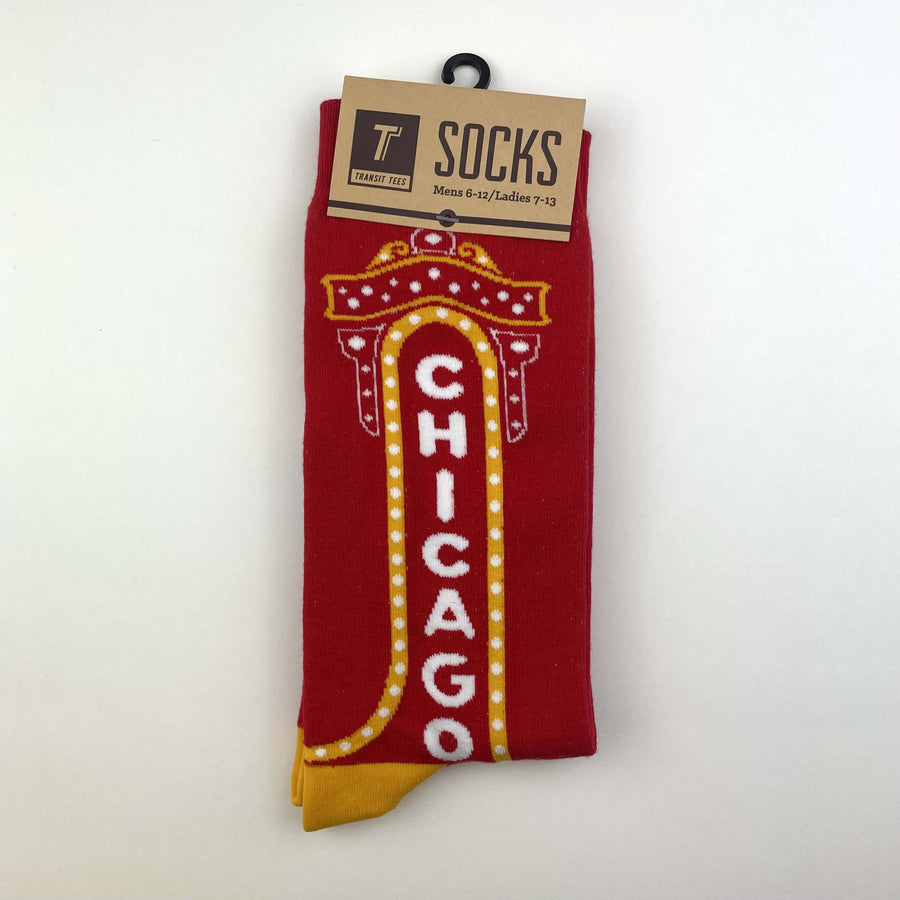 Chicago Theatre Socks