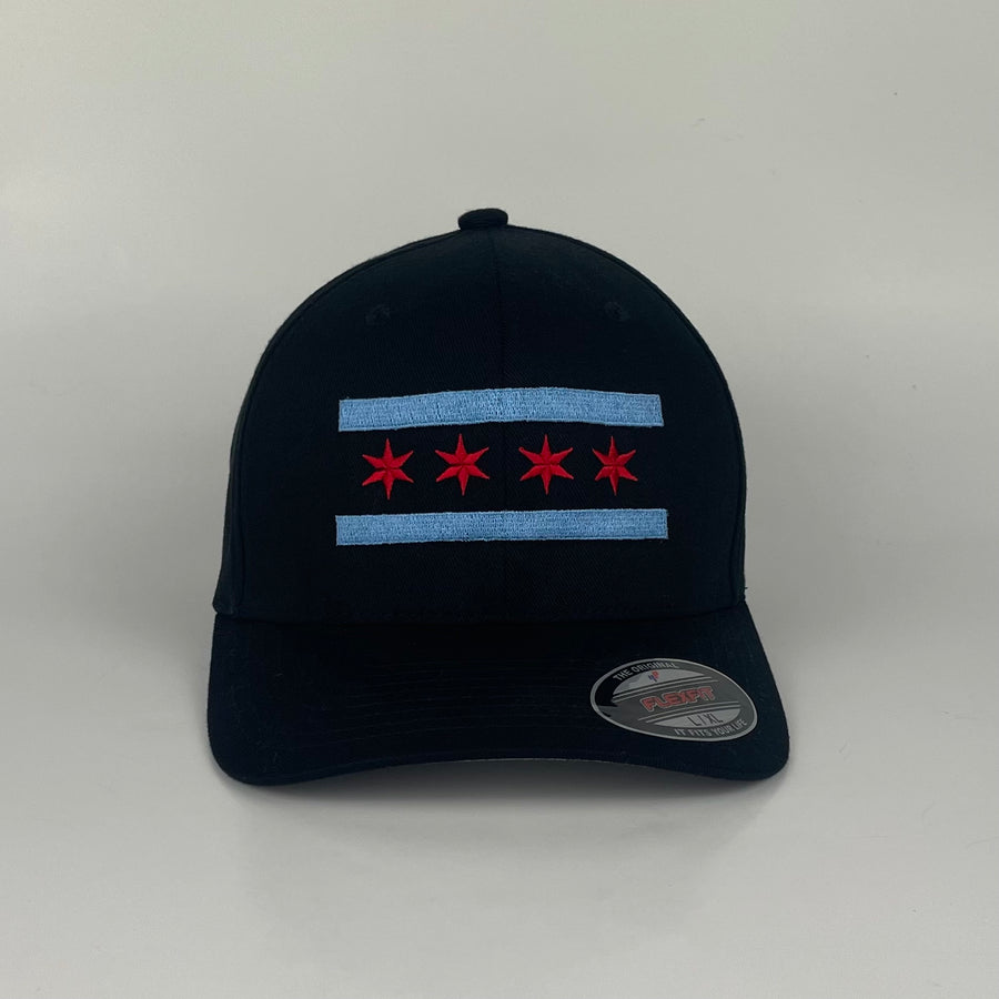 Chicago Flag Flexfit Hat