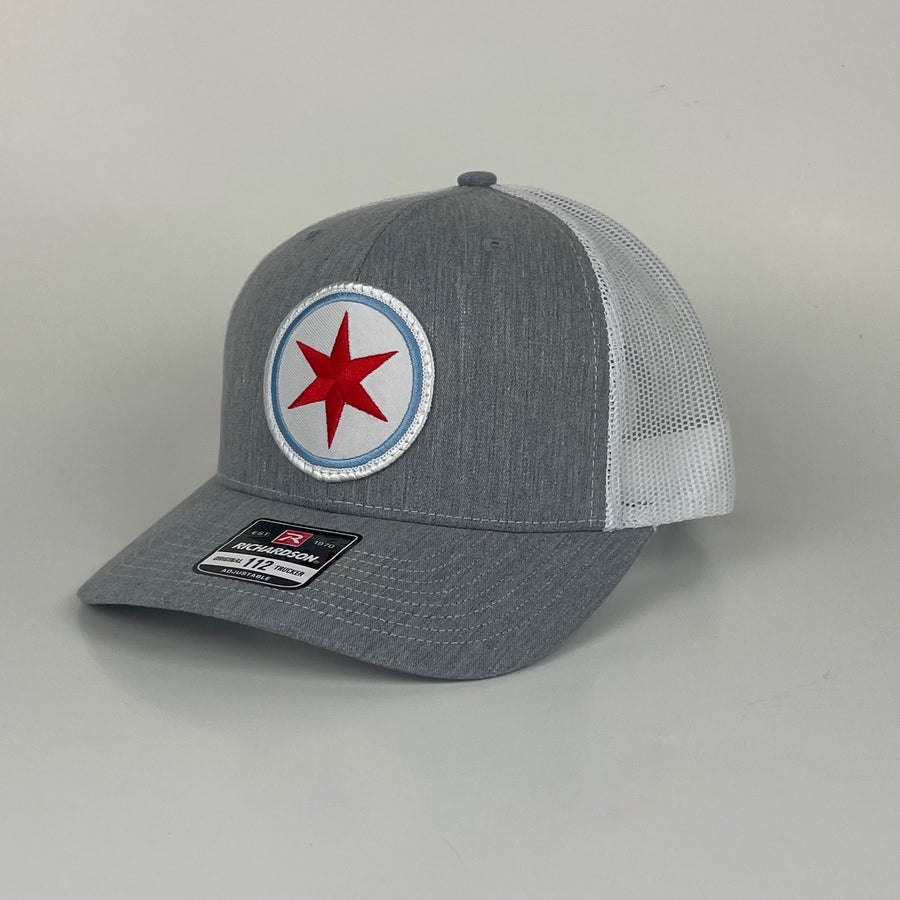 Chicago Flag Star Snapback Hat