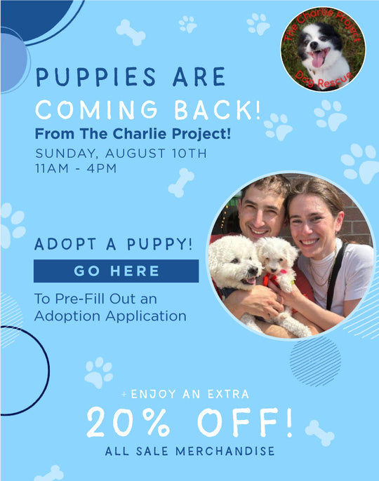 Dog Event Sunday, August 10th!
