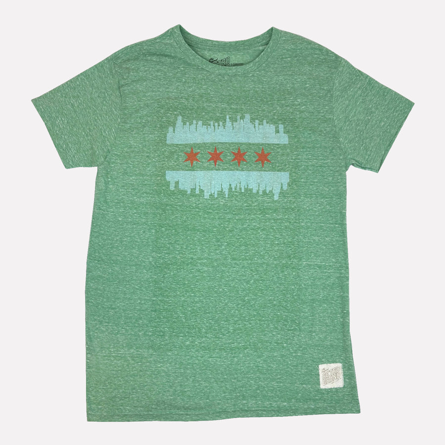 Chicago Flag Skyline Tee
