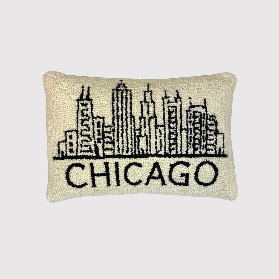 Chicago Skyline Pillow