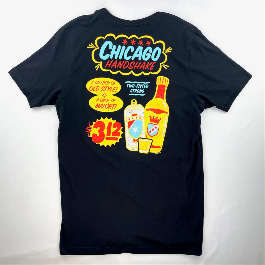 Chicago Handshake Sign Painting Tee