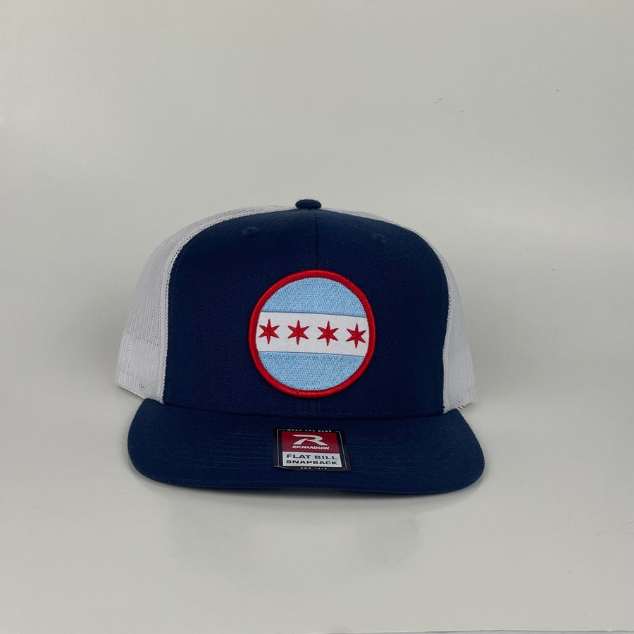 Chicago Flag Snapback Hat