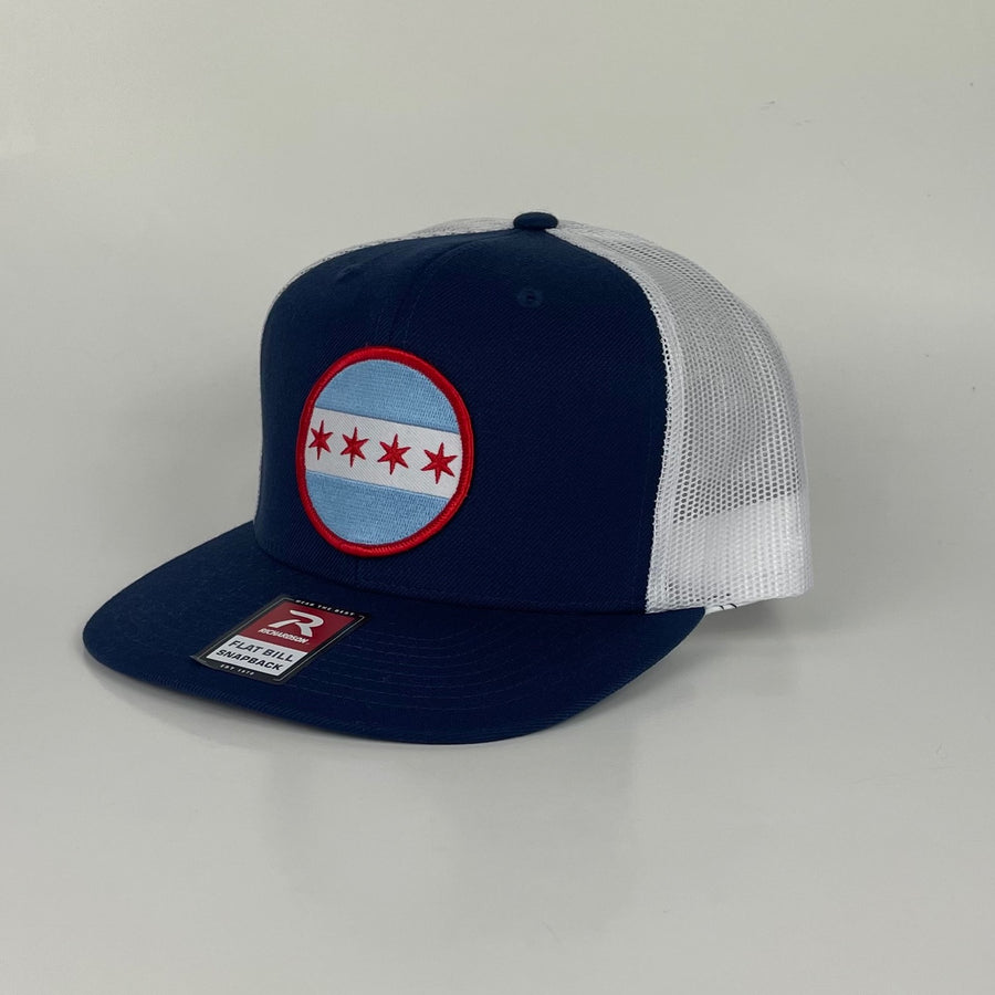 Chicago Flag Snapback Hat