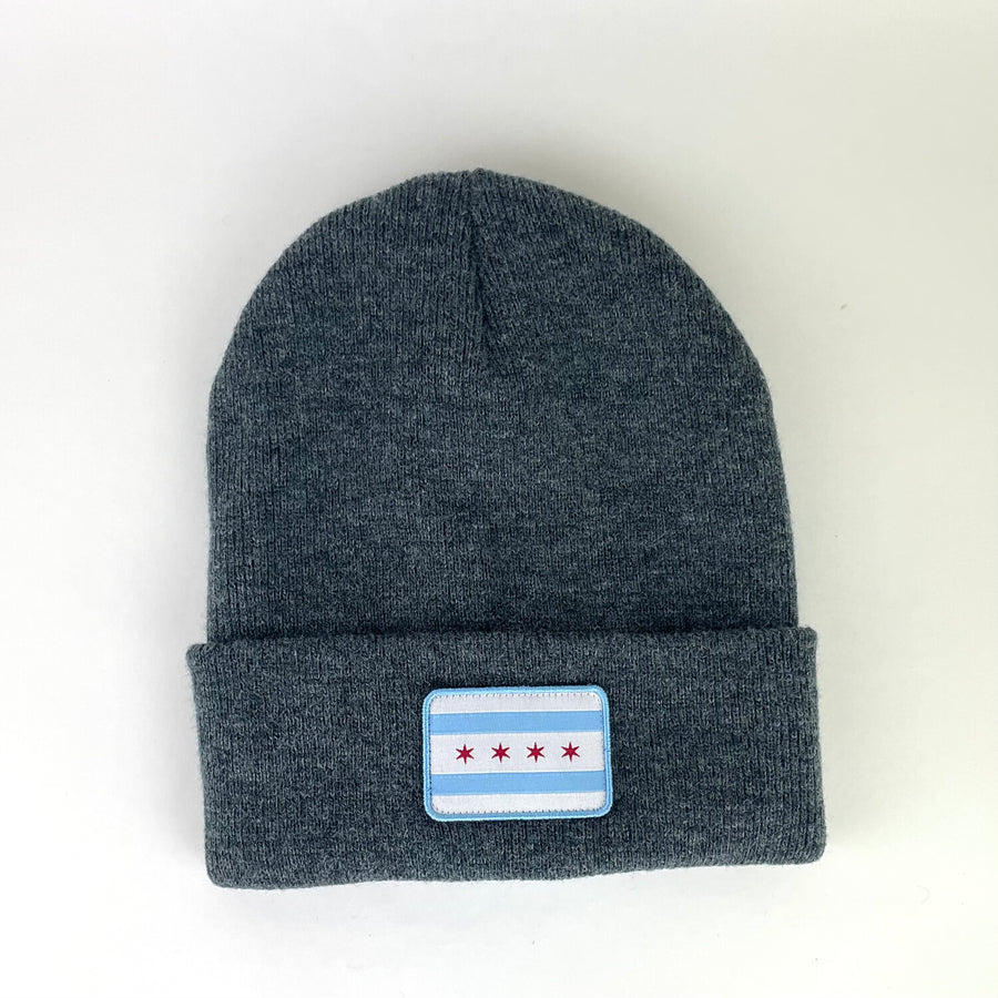 Chicago Flag Beanie