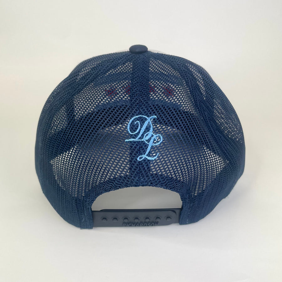 Chicago Flag Stitched Trucker Hat