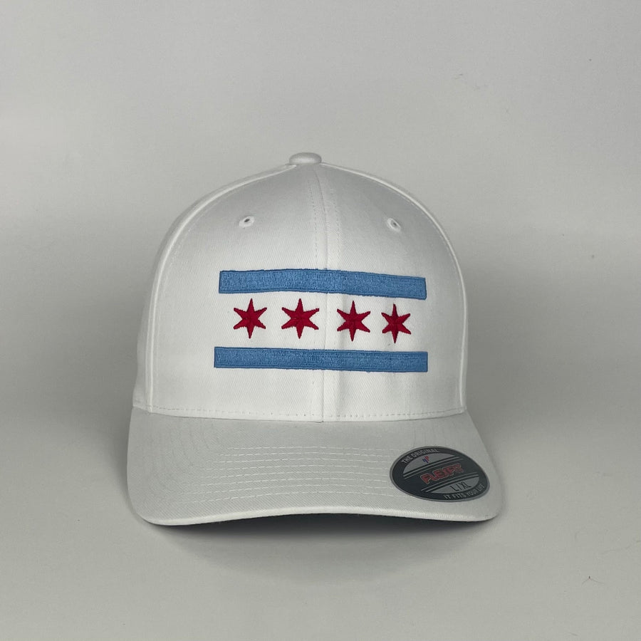 Chicago Flag Flexfit Hat