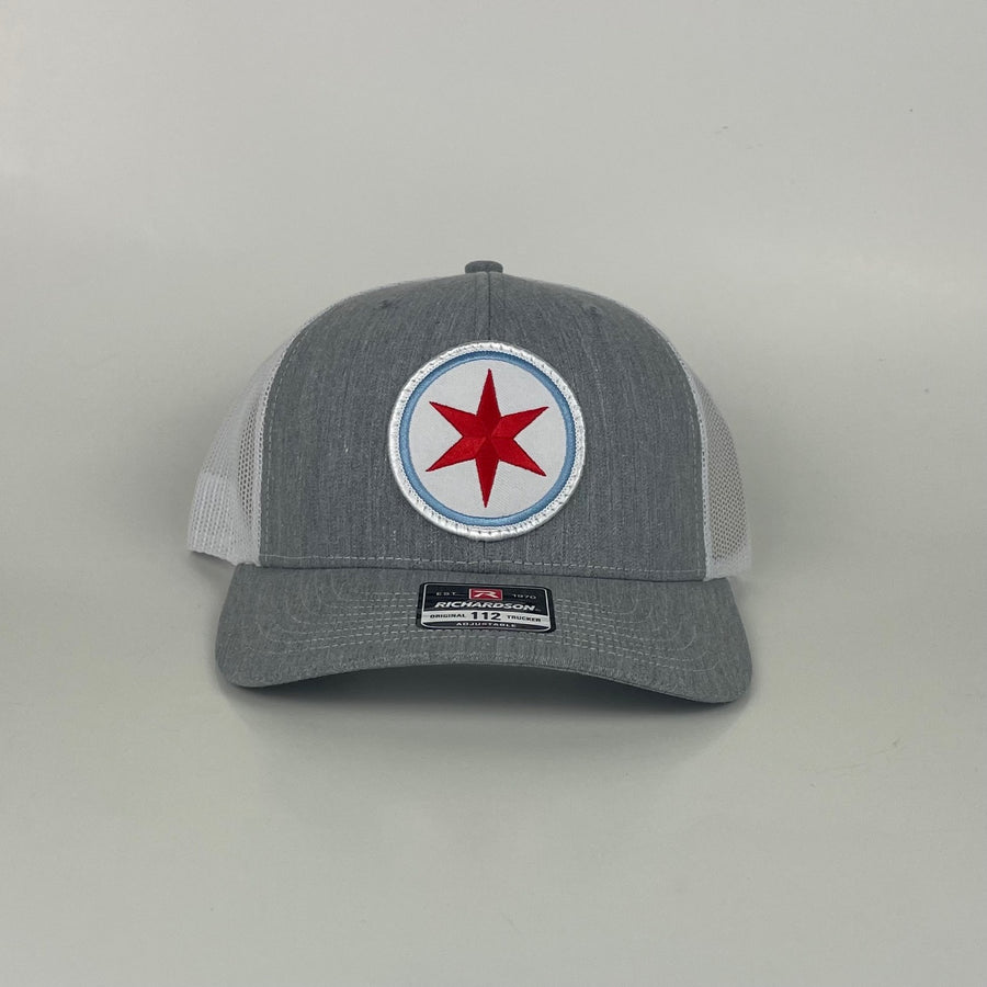 Chicago Flag Star Snapback Hat