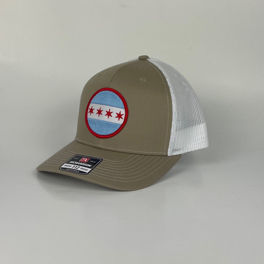 Chicago Flag Snapback Hat