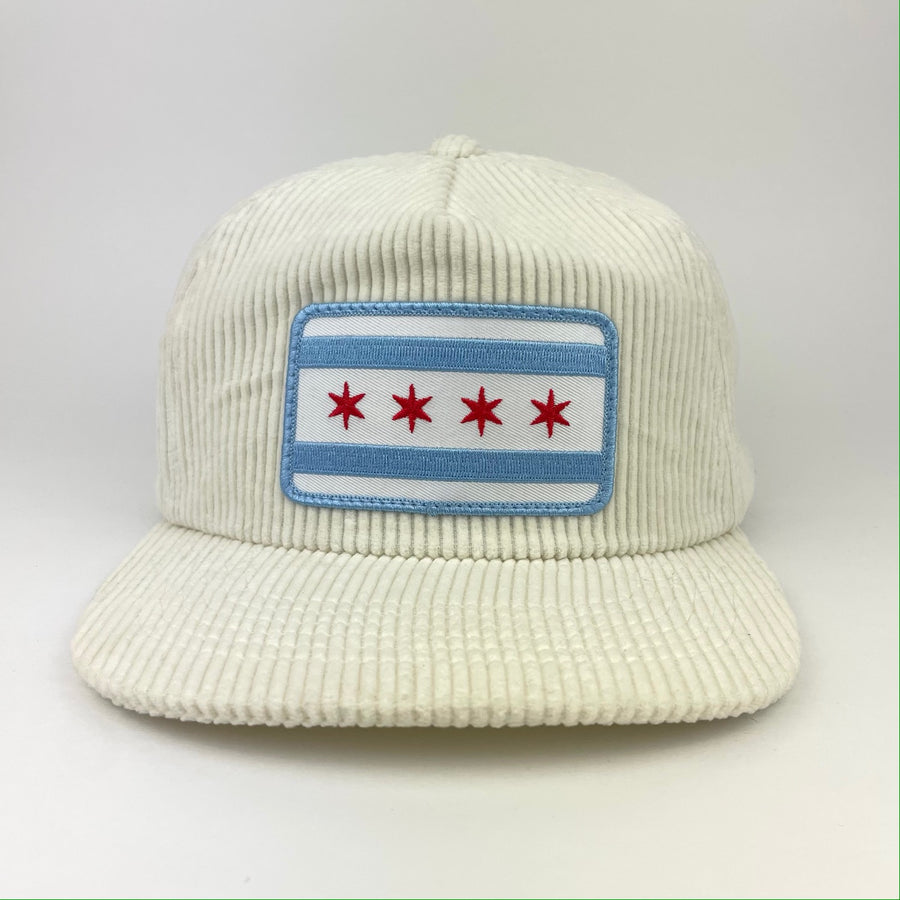 Chicago Flag Corduroy Hat