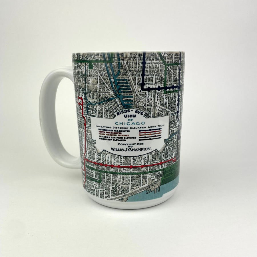 Elevated Railways Chicago Mug